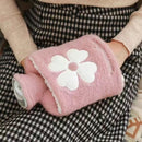 Unikorf Warmwaterkruik Bloemvorm 500ml Roze