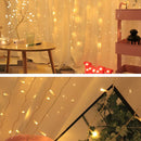 LED-lichtgordijn - Decoratief Gordijn met 300 LED's - Waterdicht - 8 Modi Afstandsbediening met USB-aansluiting voor Binnen en Buiten - 3m x 3m