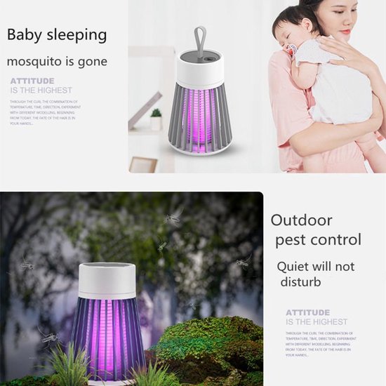 Xtraworks - Electrische muggenlamp - UV Lamp - geen fel lich