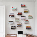 prachtige verborgen metalen boekenplank-zwevende boekenplank