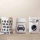 Set van 3 grote Linnen Opbergzakken 80x60 cm 226 L