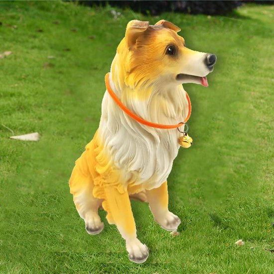 Betoverende Sheltie Harsdecoratie - Een Charmante Toevoeging aan je Interieur-9x13.5x18.5cm