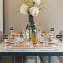 20 stuks Uniek Krijtbord op Houten Standaard- Compacte en St