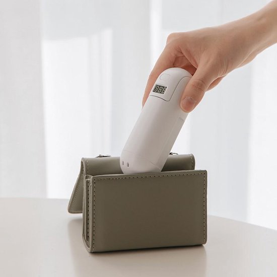 TDR - 3 in 1 ( lostaande hand ventilator, in combinatie met mobiel, en als Powerbank -  1200 mAh