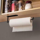 TDR- roestvrijstalen Keukenrolhouder- Keukenaccessoires-Zelfklevende Rolhouder-zwart