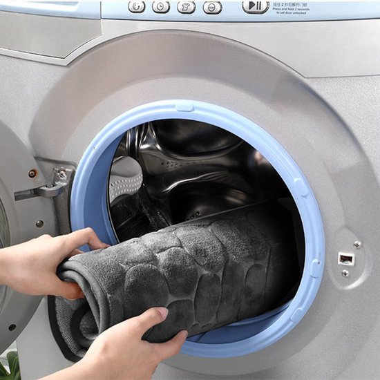 Badkamermat 50x80 cm - Luxe, anti-slip, grijs