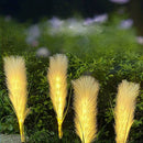 LED Zonne-energie Rieten Lamp - Decoratief Warm Licht