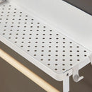 TDR - Multifunctioneel Ophangbaar Keukenrek of badrek- multifunctioneel organiser - 3 lagen Magnetisch - Wit