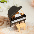 Grote 3D wenskaart met een piano thema- Inclusief envelop-Perfect voor Muziekliefhebbers