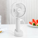 Draagbare USB Ventilator - Oplaadbaar en Mobiel - Wit