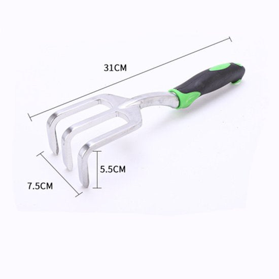 Tuingereedschap Set 9-Delig – Aluminium Tuingereedschapset met Draagtas – Snoeischaar, Schep, Hark & Meer – Tuinieren