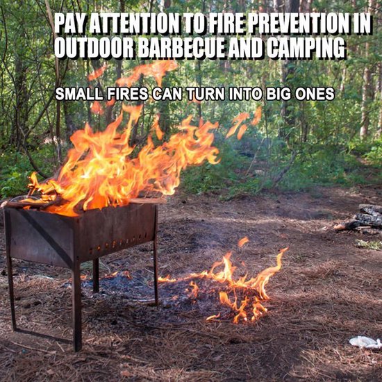 Barbecue vloermat van 100x 150cm Ideale mat voor onder de barbecue - Beschermt je terrastegels of gazon tegen hete kolen en vetvlekken - Grijs