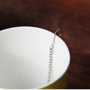 Roestvrijstalen Theezeefje met Ketting | Herbruikbaar RVS