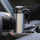 TDR - 750 ml auto waterkoker roestvrij staal 24 V sigarettenaansteker reiswaterkoker voor water en koffie