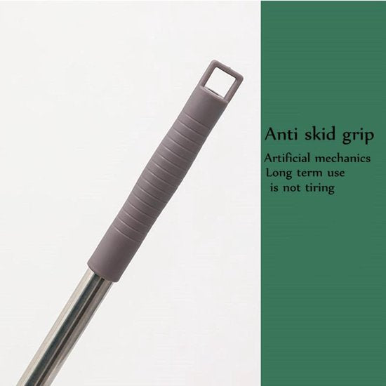 3-in-1 telescoopsteel met plumeau, lamellen- en chenillekop