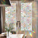 Milieuvriendelijke PVC Glasfolie - Kleurrijk vlinderpatroon - Zelfklevend - Privacy en UV Bescherming - 40x100 cm