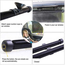 Rol zonnescherm 40*45CM zwart