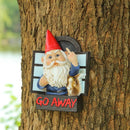 boze tuinkabouter hanger -tuindecoratie-Een unieke decoratieve verschijning om anderen weg te jagen-15×6×20CM