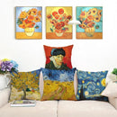 Sierkussensloop katoen/linnen 45x45 cm van Gogh Korenveld