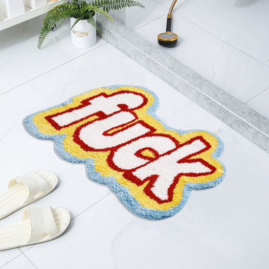 Design Tapijt 39x58CM voor Badkamer en Slaapkamer