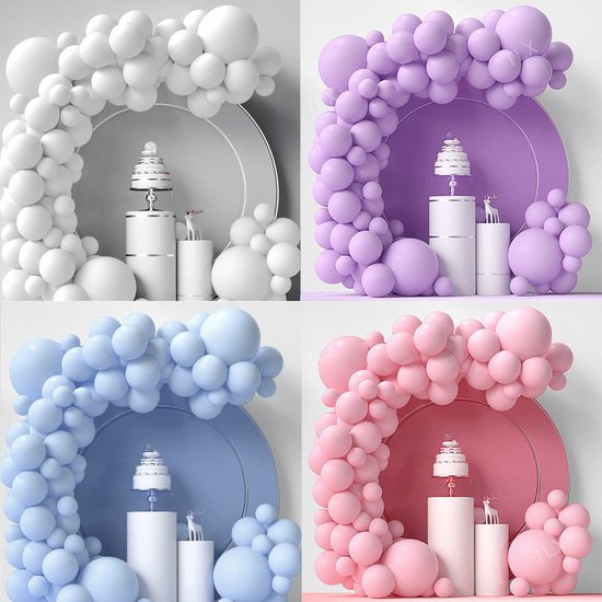 86-delige Macaron Ballonnenset - Ballonnenboog Decoratie