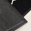 Nordic simple welkom GROOTE vloermat zwart 60*90