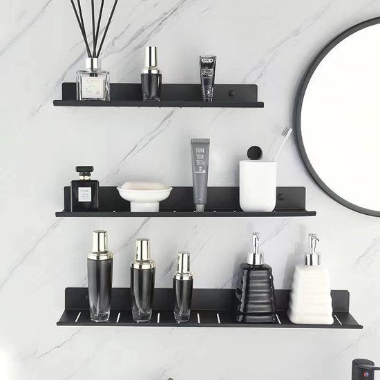 Merkloos Wandrek zonder boren 50CM – Badkamer/Keuken