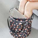 Opvouwbaar waterdicht bad met deksel - 21L