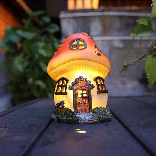 Zonne-energie Paddestoel Lamp - Milieuvriendelijk IP65