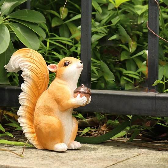 Unikorf Eekhoorn Tuindecoratiehanger 7x15x17cm