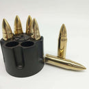 RVS 6 Kogel Whiskey Stones - Herbruikbaar - Goud