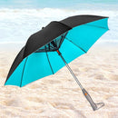 Multifunctionele USB paraplu met ventilator en UV50+