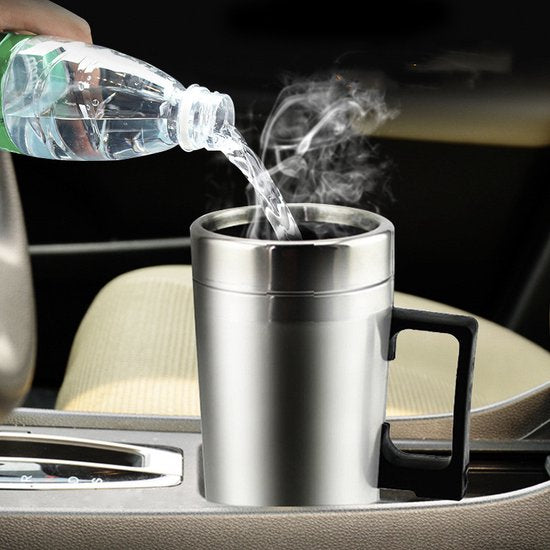 reis waterkoker- 300ml - voor Vrachtwagen en Truck - 24V - RVS