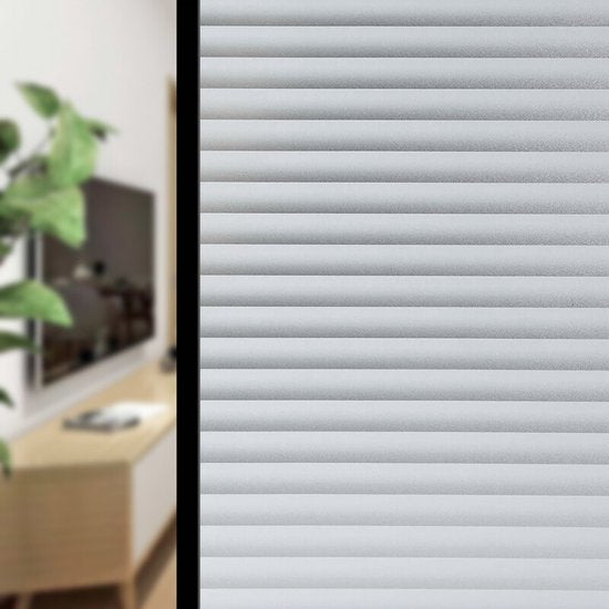 Zelfklevende Elektrostatische Glasfolie Jaloezie 90x200cm Pr