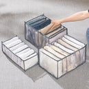 Opbergdozen-lade-organizer voor jeans en broeken - grijs -groot maat  36*25*20