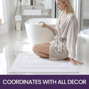 Absorberende Badkamer Vloermat – Verdikt, Anti-slip, Bruin – 40x60cm – Luxe Deurmat voor Badkamer & Toilet