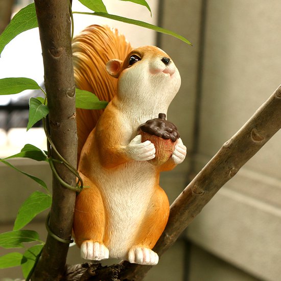 Unikorf Eekhoorn Tuindecoratiehanger 7x15x17cm