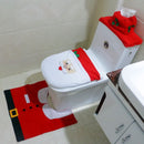 4-delige Kerstdecoratieset voor het Toilet-Toiletdecoratie m