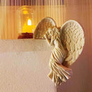 Engelen Deurkozijn Decoratie Standbeeld Recht Model Wit