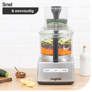 Magimix CS 5200 XL Premium Foodprocessor - Keukenmachine met Sapcentrifuge - Glimmend Chroom