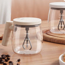 Automatische Roerbeker 400 ml – USB-oplaadbaar – Kaki