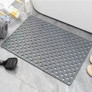 Antislipmat, Veilige en Duurzame Anti-Slip Badmat van Milieuvriendelijk TPE –grijs, 55*88cm