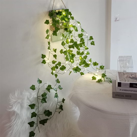 Esdoornblad Lichtslinger Zonne-energie 10m 100 Lichtjes