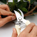 2x Professionele Ergonomische Tuinschaar - Roestvrij Staal