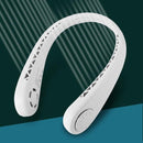Draagbare nek ventilator - USB - Werkt tot wel 6 uur met volle batterij lading - Wit