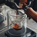 4x Skull Shotglazen 220ml - Transparant Whiskeyglas