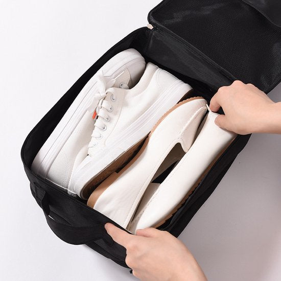 TDR - schoenen opbergtas - multifunctionele - draagbare opslag - schoenentas -Geschikt tot schoenmaat 45.5 -zwart