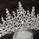 Zilveren Tiara Diadeem Haarsieraad - Elegant en Duurzaam - Geschikt voor Verschillende Gelegenheden