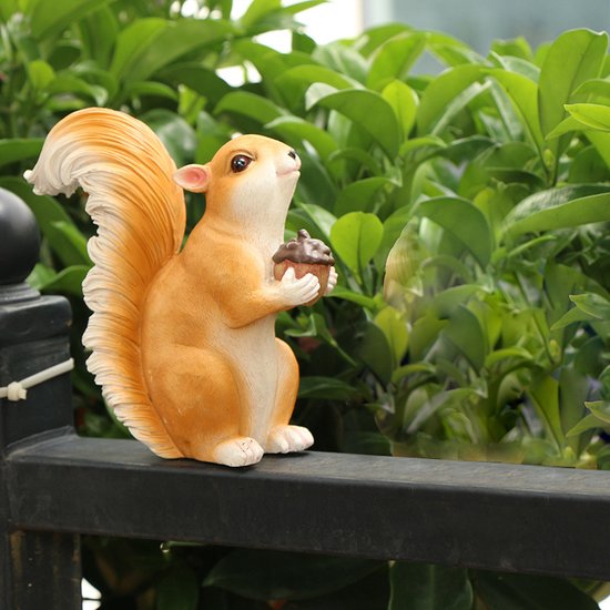 Unikorf Eekhoorn Tuindecoratiehanger 7x15x17cm