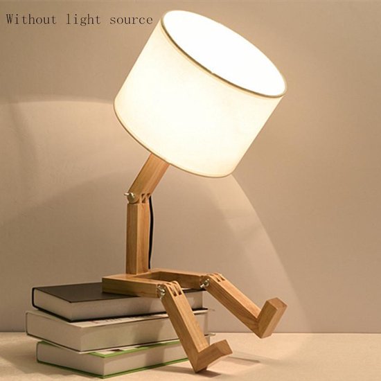 LED bureaulamp met boekenhouder - Scandinavisch design
